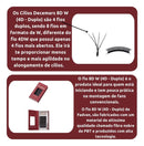 Cílios Decemars 8d W Volume Egí 0.07 / D / MIX (8 ao 12mm)