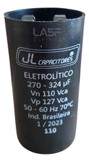 Capacitor Eletrolítico Jl Capacitores 270-324 270-324uf 110v Eletrolitico De Partida - Bivolt
