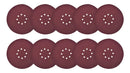 10 Disco Lixa Lixadeira Parede 225mm Nº240 Wbr Wagner Vonder Lynus