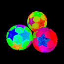 Kit 2 Brinquedos Pet Interativo Bolinha Som Luz De Led Cor Sortido