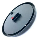 Relógio Parede Redondo Ômega Fundo Preto