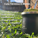 Cuia Térmica Mate Chimarrão Tererê De Aço Inox Café Erva Preta