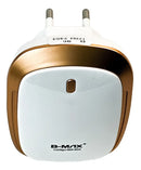 Campainha sem Fio Residencial Wireless Resistente a Agua B-Max BM-603 Cor: Branca e Dourada