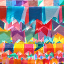 Bandeirinha Festa Junina 100 Mts Bandeirolas De Seda Papel Cor Coloridas Bandeirinhas