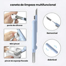 Escova Macia Limpa Teclado 7 Em1 Pc Limpador Fone De Ouvido