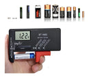 Testador Medidor De Carga Energia Pilha Bateria 1.5v E 9v Cor Preto
