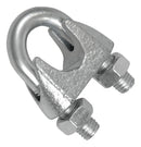 Clips Grampo 3/16 Para Cabo De Aço - 100 Unidades