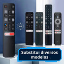 Controle Remoto Compatível Smart Tv Tcl Semp Android Rc802v