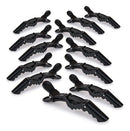 Kit 12 Presilhas Prendedor De Cabelo Bico Jacaré Crocodilo Arte Sedução Presilha Cabeleireiro Penteado