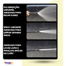 Bico de Alta Pressão 3 em 1 Negro de Aleación de Aluminio con Conector Engate Rápido Tender Trove