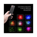 Projetor Astronauta Luz Noturna Galáxia Estrelas Eps-016 Com Controle