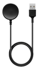 Carregador Samsung Galaxy Watch Classic 4 3 Active2, cabo R500, cor preta