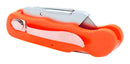 B-Max BM323 Estilete Compacto Dobrável 5 Lâminas Afiado Canivete Laranja