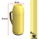 Garrafa térmica Unitermi Roma de vidro 0.5L - Azul