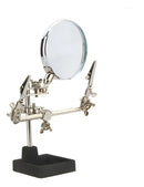 Lupa Com Garras E Suporte Ferro Solda Articulável Eda 0ad