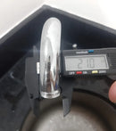 Arejador Articulado F22 Em Abs Com Adaptador M20 Cor Prateado