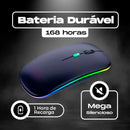 Mouse Sem Fio Bluetooth Recarregável Notebook Wireles