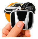 Emblema Volante Civic City Fit Hrv Crv Simbo Fundo Preto