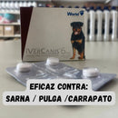 Ivercanis 6mg Remédio Contra Pulgas E Carrapatos - 4 Compr