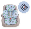 Redutor De Bebê Conforto Almofada Apoio De Co Índios azul