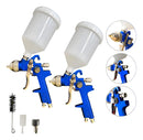 2 Pistolas De Pintura Hvlp Bico 1.4mm Profissional