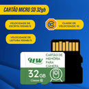 Cartão Sd 32gb Classe 10 - Ideal Para Câmeras De Segurança - HW