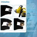 Pistola Pintura Mini H-2000 Hvlp 4580 Copo 125ml Com Bico