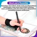 Luva Para Mesa Digitalizadora Huion Gaomon Wacom Xp Pen Cor Preto