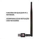 Ninivi Usb 2.0 Wireless 802.iin receptor adaptador