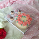 10 Caixas Para Bento Cake E 6 Doces Confeitaria Mini Bolo