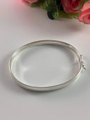 Pulseira Bracelete Feminina Prata Legitima 925 18 Prata