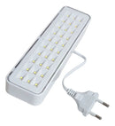 3 luminárias emergência Elgin recarregável lampada 30 leds