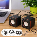 Caixa Caixinha De Som Para Computador Notebook Pc 6w Usb P2 HAIXIA