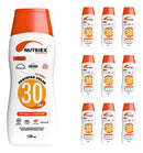 Kit 10 Protetor Solar FPS 30 Corporal 120ml Proteção Máxima
