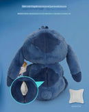 Urso De Pelúcia Stitch Encantador Antialergico Macio Cor Azul Espaço Pelúcia