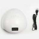 Cabine Led Estufa Uv 48w Secadora De Esmaltes Unhas De Gel Cor Branco