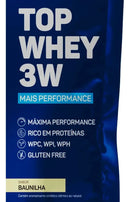 Max Titanium Top Whey 3w - Mais Performance - 1,8kg - Sabor Baunilha
