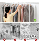 Capa Protetora Para Vestido Longo Noiva Madrinha Tnt Anti Mofo Umidade Cor Branco