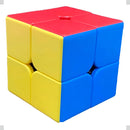 Cubo Mágico 2x2x2 Mo Yu Profissional Interativo 8861 Estrutura Colorida