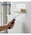 Rolo Lã Baixa Para Parede 15cm C/ Cabo - Topa Tudo - Castor