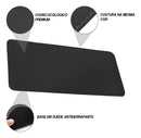Mousepad Grande Preto 90x40 Deskpad Couro Antiderrapante Mesa Computador Notebook Eddias