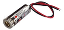 Módulo Laser Formato Ponto - 650nm 5mw 5v Lente Ajustável