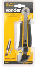 Estilete Emborrachado 18mm Vonder Profissional Es- 218