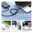 Cabo Extensor Extensão Usb 3.0 5gbps 3 Metros Vention Ps4