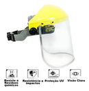 Protetor Facial Incolor 8 Profissional Máscara Epi