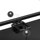Luminária Barra Led Luz Monitor Notebook Computador Usb Mesa Preto Preto