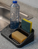 Porta Sabão Detergente Esponja Lixeira E Rodinho