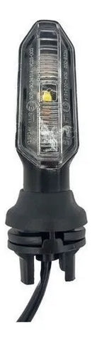 1 Par Pisca Led Seta Honda Cb Twister 250 2019 Titan Fan Esquerdo/direito Preto