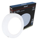 Painel Led Plafon Aluminio Sobrepor 18w 4000k Branco Neutro 22cm Redondo Cod:767100870 Avant
