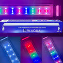 Luminária para Aquário De 40 A 50cm Com 4 Cores 44 Leds W.AQUA wb40